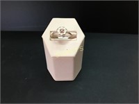 Sterling Silver Flower Ring - $60 - size 7