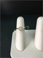 10kt White Gold Canadian Diamond Ring - $670