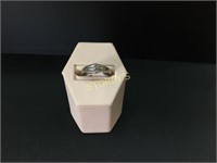 10Kt 3 Diamond Ring - $450