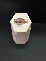 Morganite 10kt Pink Ring - $900
