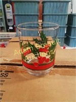 11 Libbey 14 oz Holly and berries glasses