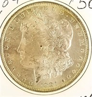1884-O MORGAN SILVER DOLLAR COIN