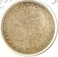 1883-O MORGAN SILVER DOLLAR STRONG COIN