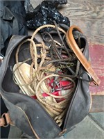 2 BAGS OF HORSE TACK