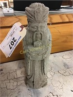 CEMENT CHINESE STATUE