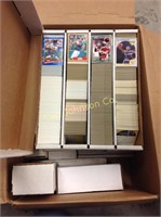 LOT W/3 BOXES SPORTS CARDS