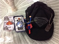 BOX OF SUPERMAN COLLECTABLES