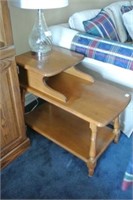 Colonial Style Wooden Side Table