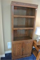 Wooden Book Shelf Cabinet