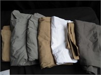 Lot of  Various Pillow Cases, 3 Beige, 2 Grey, 1