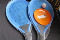 Lot of (4) Play Like Pros Jumbo Tennis Racquets &