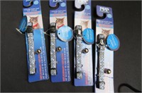 (4) PMP 3/8" Cat Collars with Bells