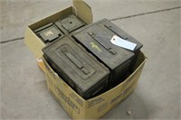 (7) Empty Ammo Cans