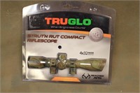 TruGlo Strut-n-Rut Compact Riflescope 4x32 -Unused