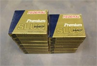 (13) Boxes Federal 20GA 3" Sabot Shotgun Slugs