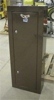 Metal Gun Cabinet, Approx 55"x21"x10"