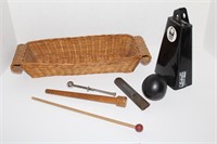 Musical Instruments with Basket