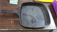 Wagner Square Skillet - Cast Iron - 9 x 9