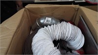 Box with Dryer Vent Items
