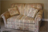 Floral Patterned Love Seat