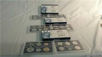 2004, 2005 and 2006 United States mint proof sets