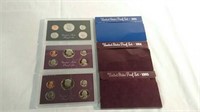 1983,19 84 and 1985 United States Mint proof sets