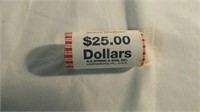 $25 roll of 2007 of James Madison presidential