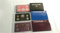 1982, 1983 and 1984 United States Mint proof sets