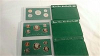 1996, 1997 and 1998 United States mint proof sets