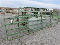 (1) 16' Powder River Livestock Swing Gate