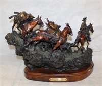 "Hunting Party" Bronze Sculpture by James