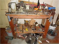 Metal Lathe, Dial Indicator, Other Small Tools,