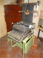 Royal Typewriter and Stand