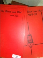 1949-50 and 1952-53 Black & Red Yearbooks