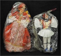 Two 10" New International Themed Collector Dolls