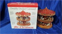 Mr. Christmas Double Decker Carousel
