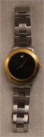 Men's Stainless Steel Swiss made Movado two tone