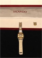 Stainless Steel Movado Watch in box