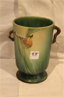 Roseville Green Footed Vase