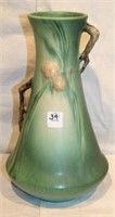 Roseville Green Vase