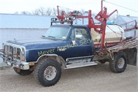 1990 Dodge RAM 250 Sprayer Rig Cummins Diesel 4x4