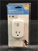 Indoor WiFi controlled outlet open box