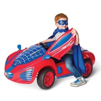 New Superhero's Sleek & Stealthy Arachnidmobile