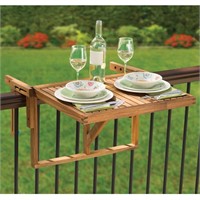 New The Instant Wooden Deck Table