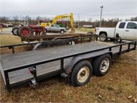 TRAILER AND HAND WINCH