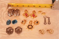 Group of 8 sets of Earrings