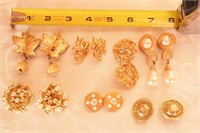 Group of 7 sets of Earrings