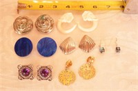 Group of 7 sets of Earrings