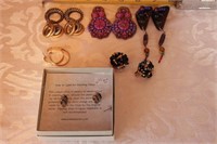 Group of 6 sets of Earrings