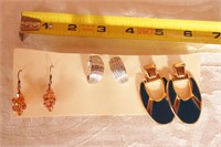 Group of 3 sets of Earrings